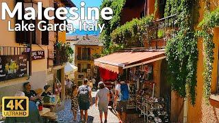 Malcesine, Lake Garda, Italy - 4K Walking Tour 2022 (Ultra HD, 60fps)