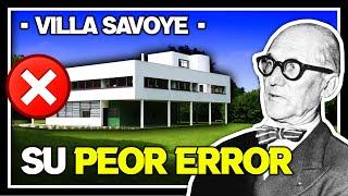 Villa Savoye  El ERROR IMPERDONABLE de LE CORBUSIER ️ ¿Lo Sabías? | Sebastián Arquitecto