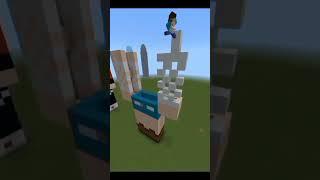 بناء سكن رانيا كيمنك في ماين كرافت Building Rania Kimnik's residence in Minecraft cell phone