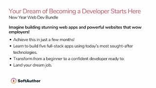 Imagine building stunning web apps & powerful websites that impress employers in just a few months!