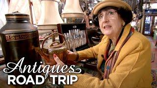 Anita Finds an Austrian Art Nouveau Spirit Kettle | Day 4 Season 16 | Antiques Road Trip