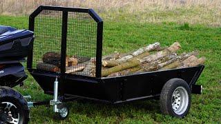 Homemade TRAILER For QUAD / ATV / UTV !? (From TANK)