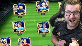 I Built The Best Possible UTOTY Squad in FC Mobile! Full Max Rated Max Trained UTOTY Squad!