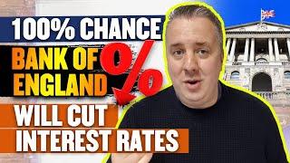 100% Chance Bank Of England Will Cut Rates In May