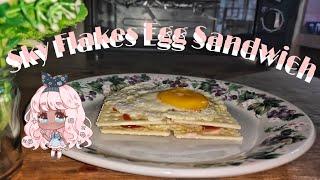 Sky Flakes Egg Sandwich | Alyeza Serebo