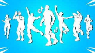 All Copyrighted Fortnite Dances & Emotes! (Ayo & Teo -  My World, Wake Up, Get Griddy, Rollie..)