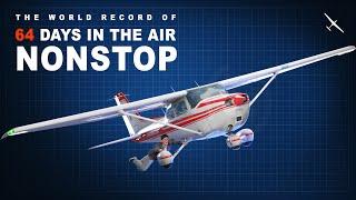 The Cessna 172 and the time it flew 64 days continuously