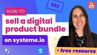 How to sell a digital product bundle on Systeme.io