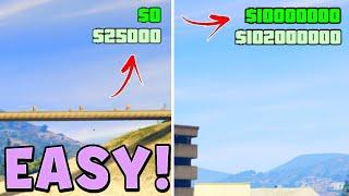 "OVERPOWERED* Solo GTA 5 Money Glitch: Go From Broke to RICH $10,000,000 in 2 Minutes!