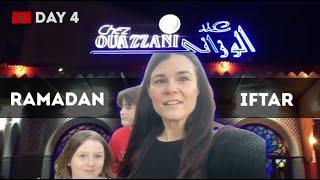 Breaking my fast with my kids in Morocco - Chez Ouazzani [العربية CC]]