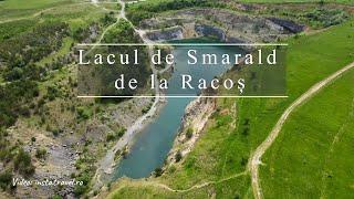 Lacul de Smarald de la Racoș ascuns în inima Transilvaniei - video dronă - mai 2023