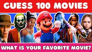 Can You Guess 100 Movies? | Guess the Movie in 3 Seconds Quiz