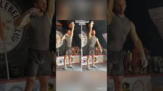 28kg kettlebell sport SNATCH in slow motion #kettlebellsport #kettlebellsnatch