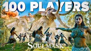 I Made 100 Players Simulate Civilization In SoulMask