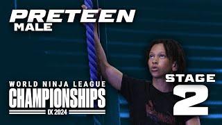 Preteen Male | Stage 2 | 2024 World Ninja League Championships