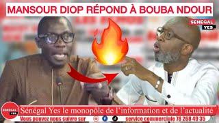 C’est chaud entre Mansour Diop vs Bouba Ndour “Képp kou wax né journaliste yi sén…”