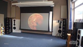 Beamer Leinwand WS P Design Grand Cinema Stratos Hochkontrast Leinwand im Test!