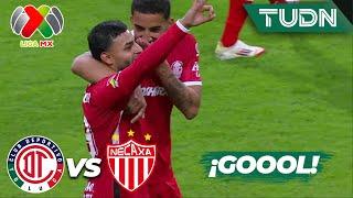 ¡EL HOMBRE DE LA NOCHE! Triplete de Vega | Toluca 5-2 Necaxa | Liga Mx - CL2025 J11 | TUDN