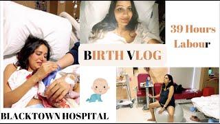 BIRTH VLOG| Labour & delivery of our first baby | Blacktown Hospital Maternity Unit