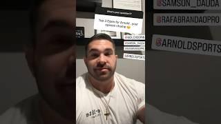 Derek Lunsford's Prediction for the Arnold classic 2024