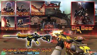 Snake DBR-Mech Gold | Final Arena (HARD) Gameplay | Crossfire Philippines