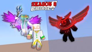 Monster Fight SEASON 8 PART 2 | KRM GOD MODE - THE FALL OF THE HEROBRINE - Minecraft Animations