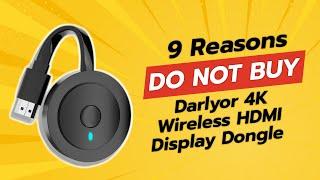 DON'T BUY Darlyor 4K Wireless HDMI Dongle Before Watching This! 