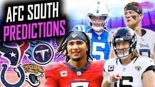 AFC South Predictions: Texans SCARY, Colts major DARK HORSE, Jaguars underrated, Titans playoffs?