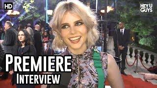 Lucy Boynton  | Murder on the Orient Express World Premiere Interview