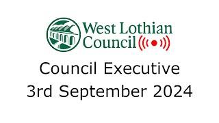 Council Executive - 3rd September 2024