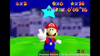 SM64 Blue Star Adventure - Single Star Speedrun Compilation