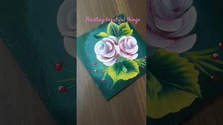 Let’s #paint #beautiful #things #floralart #painting #artshorts