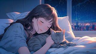 Deep Sleep IMMEDIATELY with Relaxing Sleep Music + Rain Sounds - Heals Nervous Disorders,Fall Asleep