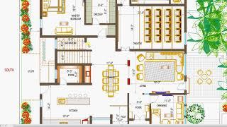 EAST FACING PLAN  पूर्वमुखी मकान नक्शा  ... BUNGALOW