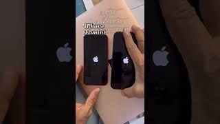 Test fastest boot iPhone 12 mini vs iPhone 13 pro #iphone12mini #iphone13pro