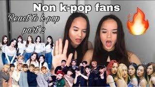 NON K-POP FAN REACTS TO K-POP PART 2  (BTS, EXO, TWICE, RED VELVET)