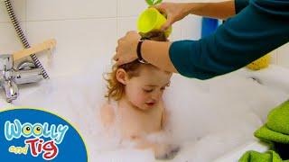 @WoollyandTigOfficial- Woolly and Tig -Bath time!   | TV Show for Kids | Toy Spider