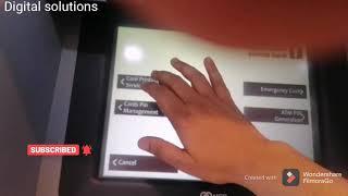 How to print Alinma ATM card from Machine