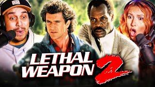 LETHAL WEAPON 2 (1989) MOVIE REACTION - A TERRIFIC SEQUEL! - FIRST TIME WATCHING - REVIEW