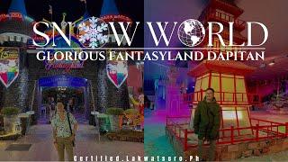 My first Snow World Experience Glorious Fantasyland in Dapitan Philippines 