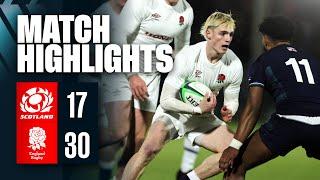 Highlights | Scotland U20 Men vs England U20 Men | U20 Six Nations