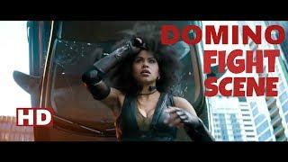 Domino ( Lucky Girl ) | FULL Fight With Cable Guy | Uncut Scene