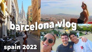 spain vlog: barcelona + traveling