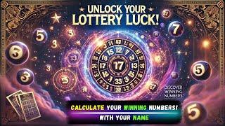 Your Lottery Luck: Discover Winning Numbers Through Your Name Using Chaldean Numerology!