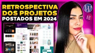 Veja Todos os SITES QUE POSTEI aqui no Canal em 2024 [Como criar um site Profissional]