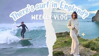 FINDING PERFECT WAVES IN ENGLAND ?! | Weekly Vlog