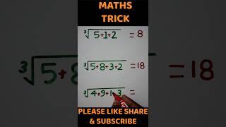 Cube root trick feel free to learn.