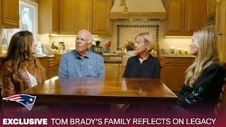 Exclusive: Tom Brady's Family Reflects on his Legacy | Patriots Hall of Fame Ceremony