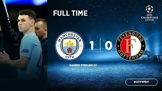 Manchester city vs Feyenoord 1-0 all goals and highlights