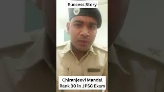 Chiranjeevi topper JPSC Rank 30 